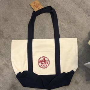 Trader Joe’s Tote Bag Cream and Black
